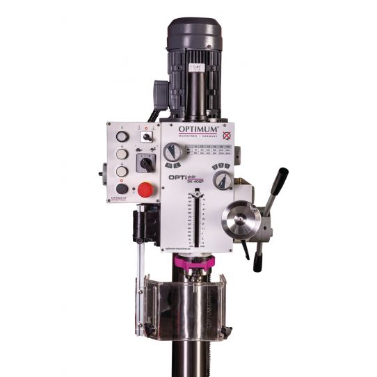 Perceuse à colonne Optimum DH 40GP, partie supérieure Perceuse à colonne Optimum DH 40GP, partie supérieure