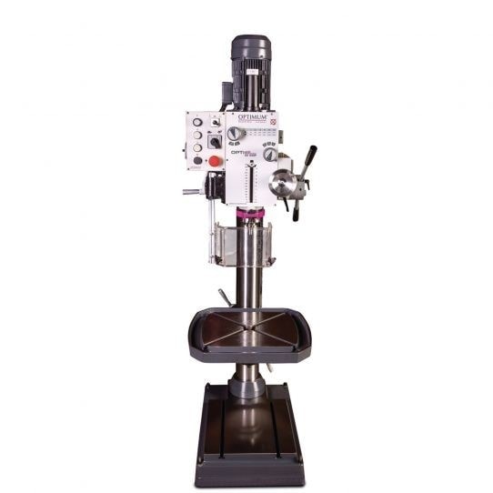 Perceuse à colonne Optimum DH 40GP, vue de face Perceuse à colonne Optimum DH 40GP, vue de face