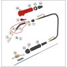 Torche de soudage MIG/MAG, refroidie au gaz Schweisskraft SMB15 3m - Optimachines