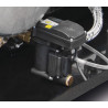 Compresseur à piston fixe avec 2 réservoirs d'air comprimé de 100 litres, sécheur frigorifique, filtre fin, purgeur de vapeur et