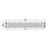 Lampe LED pour machine et atelier Optimum MWL 2/24V DC - Optimachines