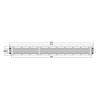 Lampe LED pour machine et atelier Optimum MWL 3/24V DC - Optimachines