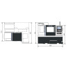 Tour à banc incliné CNC Optimum S 600 - Optimachines