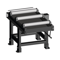 Convoyeur à rouleaux Metallkraft 1000 x 600 mm - Optimachines
