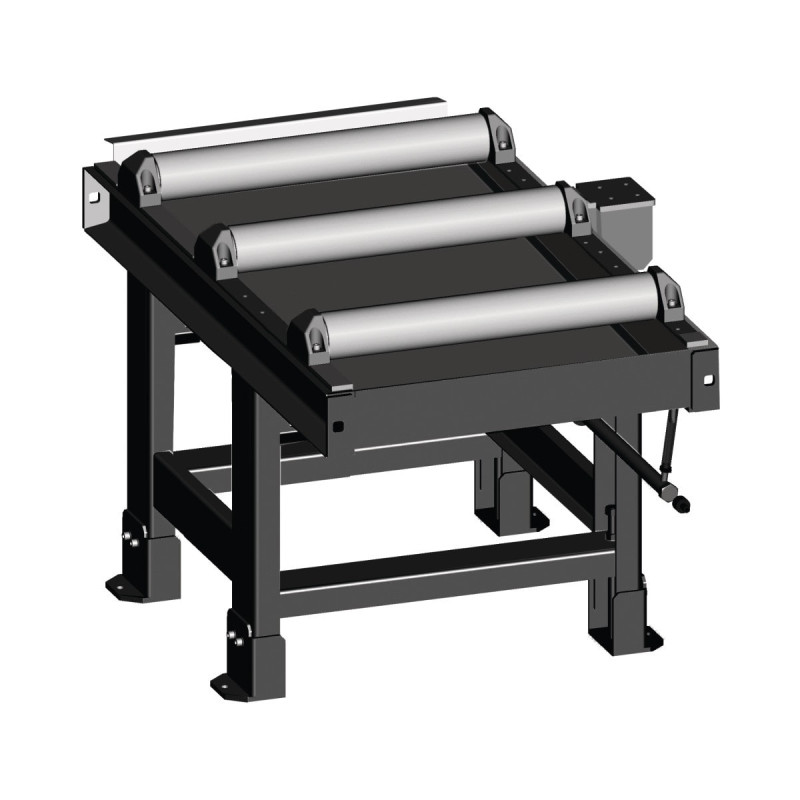 Convoyeur à rouleaux Metallkraft 1000 x 600 mm - Optimachines