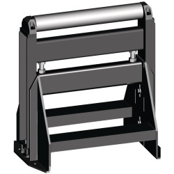 Support à rouleaux 620 mm, réglable en hauteur, charge admissible 1000kg