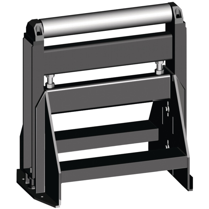 Support à rouleaux 620 mm, réglable en hauteur, charge admissible 1000kg