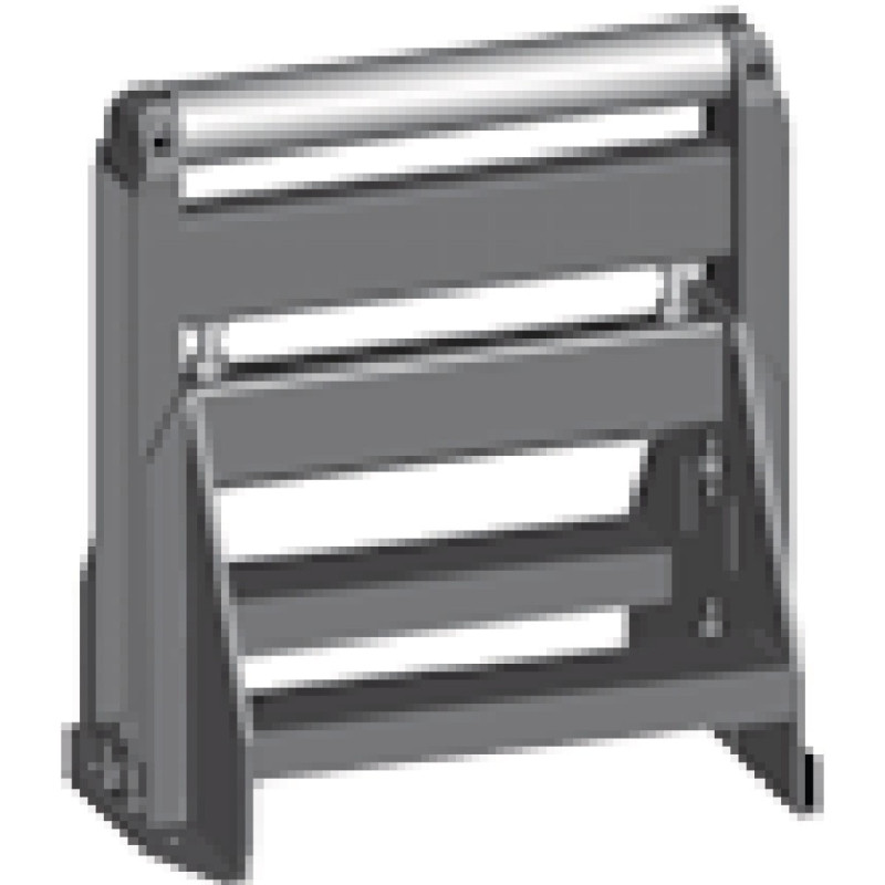 Support rouleaux 520 mm, réglable en hauteur, charge d'appui max. 700 kilogrammes