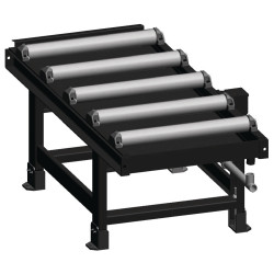 Convoyeur à rouleaux Metallkraft 2000 x 800 mm, 5 rouleaux - Optimachines