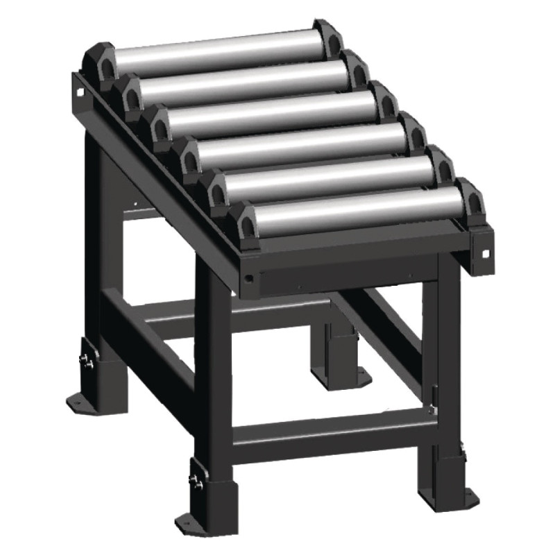 Convoyeur d'évacuation 1000 x 450 mm, liquide de refroidissement et rouleau de guidage latéral