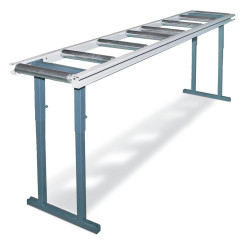 Système de rouleaux et jauges Metallkraft MRB LC-C  Longueur : 4 m , Pieds : 3
