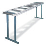 Système de rouleaux et jauges Metallkraft MRB LC-C  Longueur : 4 m , Pieds : 3