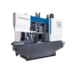 Scie à ruban Hozirontale Semi-automatique Metallkraft  HMBS 440 CNC CALIBER