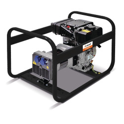 Groupe électrogène synchrone Unicraft PG-D 450 SR - Optimachines