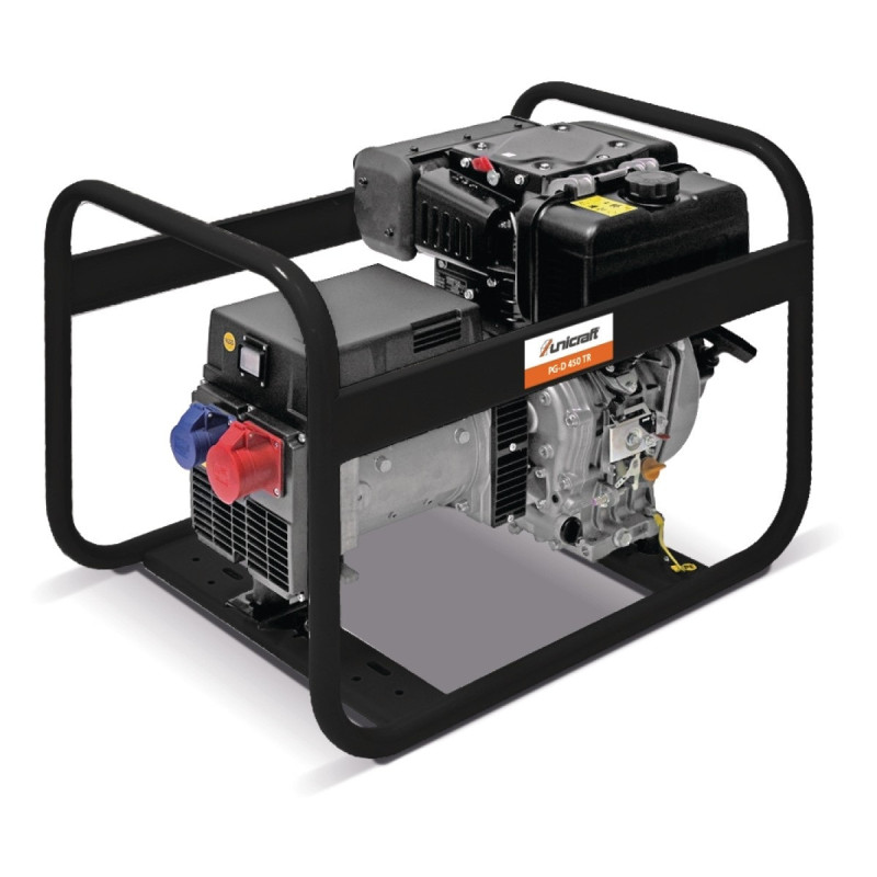 Groupe électrogène synchrone Unicraft PG-D 450 TR - Optimachines