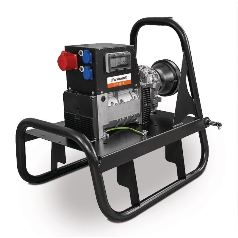 Groupe électrogène synchrone Unicraft PTO 18 TA - Optimachines