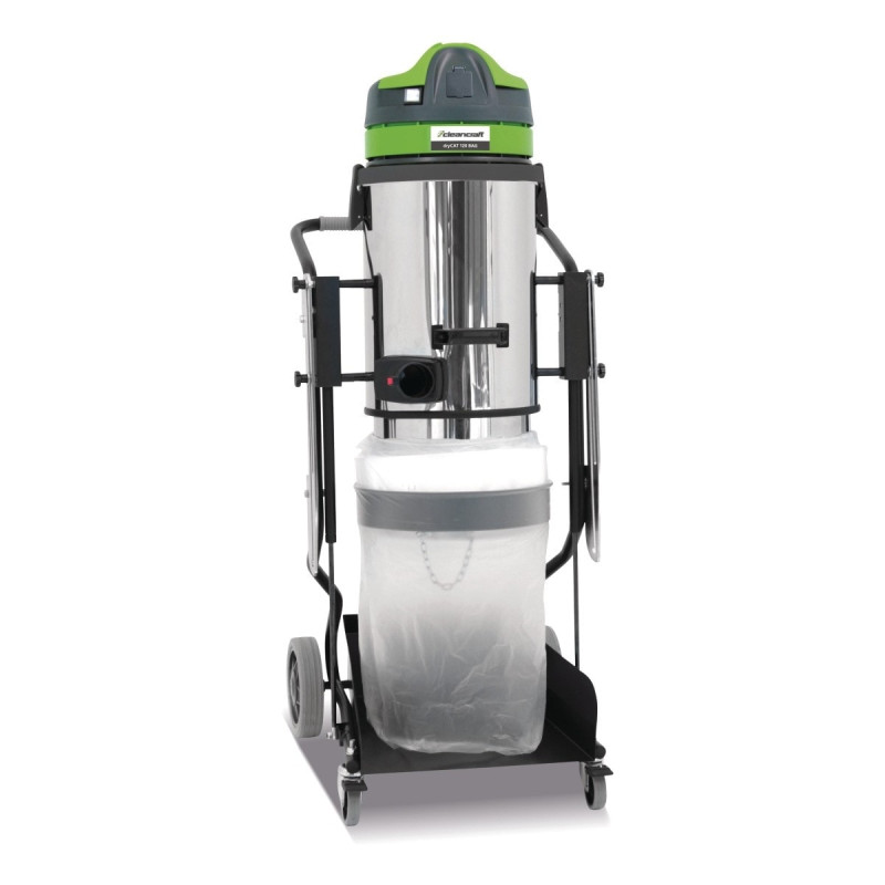 Aspirateur à poussières et sciure 1.2kw  sac sans fin  Cleancraft 120 BAG