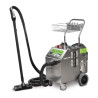 Aspirateur nettoyeur à vapeur 185°  professionnel en inox  Cleancraft SG 58 S