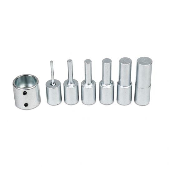 Kit de 6 poinçons  avec plaque de fixation WPP 50 M