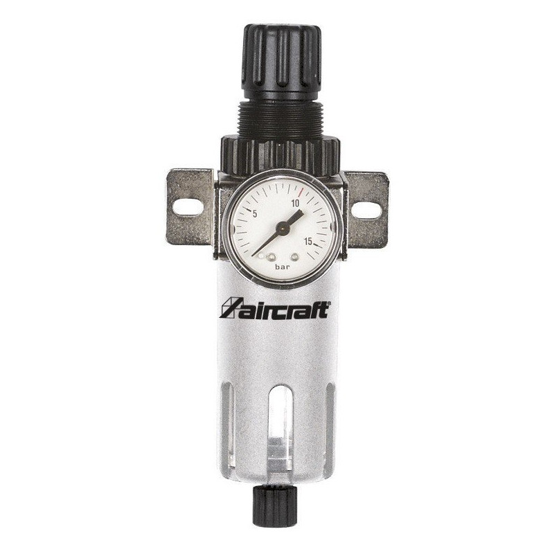 Régulateur de pression filtre AC 1/4" 12 bars pneumatique - Optimachines