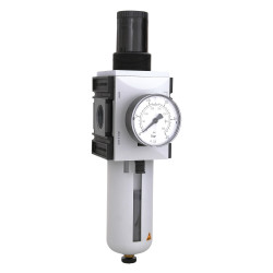 Régulateur de pression filtre AC 1/4" 12 bars pneumatique - Optimachines