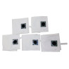 5 sacs filtrants antistatiques Classe H + 5 sacs d'élimination + 5 colliers Colson | optimachines
