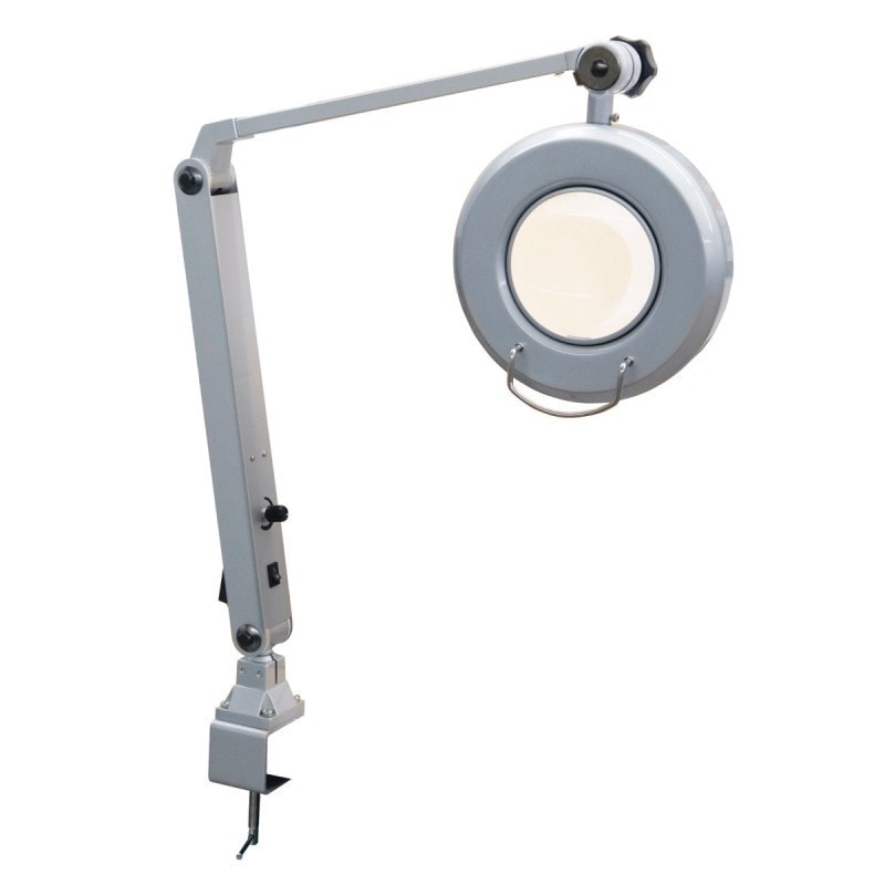 MAULiris - Lampe loupe à Led - 10 cm diamètre - agrandissement