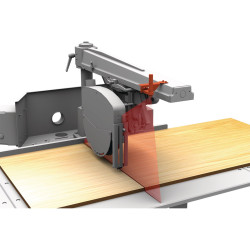 Ligne de découpe laser Holzkraft avec kit de fixation - Optimachines