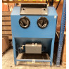 Cabine de sablage professionnelle  à surpression, 250kg de charge  Uniworks PS 1000 - Bonne affaire