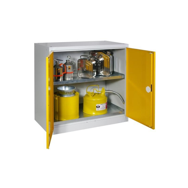 Armoire de sûreté 1000 basse - 2 bacs - 34L