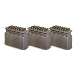 Jeu de 3 mors doux 20 mm pour mandrins concentriques Ø 160 mm DIN 6350