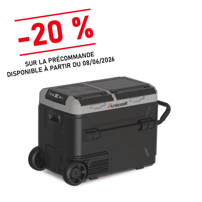 Glacière UKB 50 avec port de charge USB