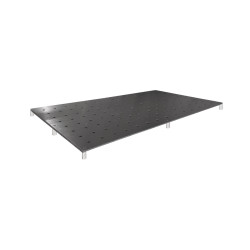 Plateau de table de soudage 1200 x 750 x 12 mm / Trou Ø 28 mm