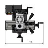Fraiseuse Optimum MH 15V
