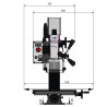 Fraiseuse Optimum MH 15V