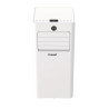 photo de face Climatiseur mobile blanc avec contrôle Bluetooth et Wi-Fi PAC 12000 H