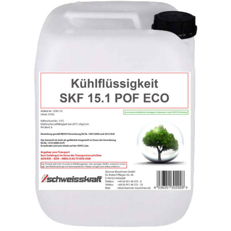 Liquide de refroidissement  Schweisskraft SKF 15 / 10 l