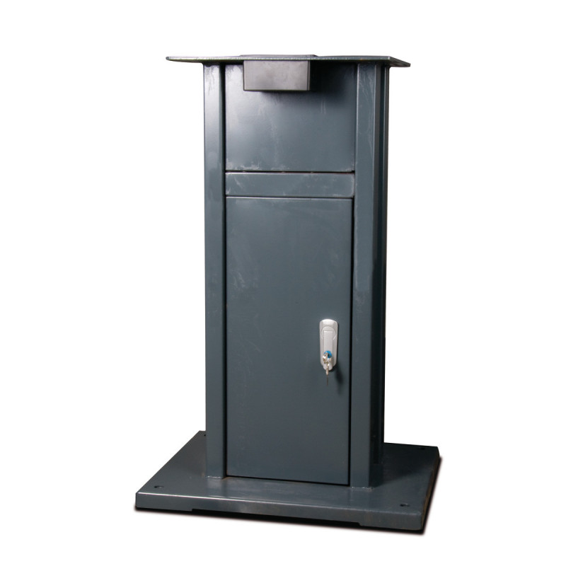 Socle avec rangement métallique Optimum pour touret les tourets à meuler sm 175 à sm 300.