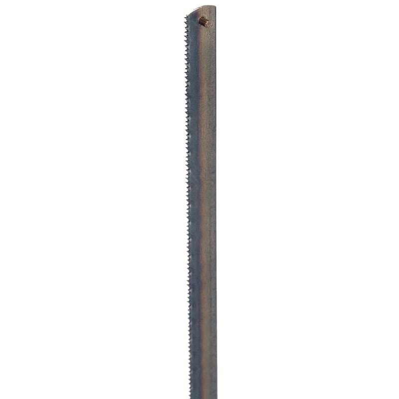 Pour les métaux non ferreux, dim. : 135 x 6.0 x 0.4 mm (lot de 6) 12 dents/cm
