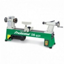 Tour à bois d'établi 254x450mm  5 vitesses  Holzstar DB 450