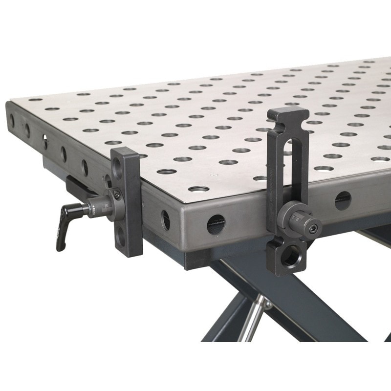 Table de montage et de soudage, réglable en hauteur Schweißkraft MAT 300 SH  - Optimachines