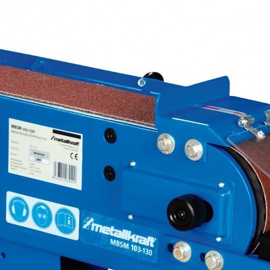 Tank Metallkraft MBSM 100-130-2 400V - 3921225 - Tension automatique de la lame Tank Metallkraft MBSM 100-130-2 400V - 3921225 - Tension automatique de la lame