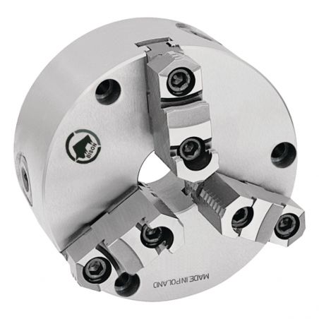 Mandrin de tour BISON à trois mors en acier Optimum diamètre 250 mm Camlock DIN ISO 702-2 n° 6