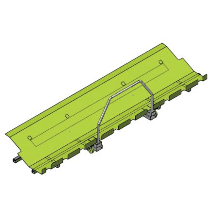 Chariot d'empilage de tôle mobile pour MTBS 2550-40 T