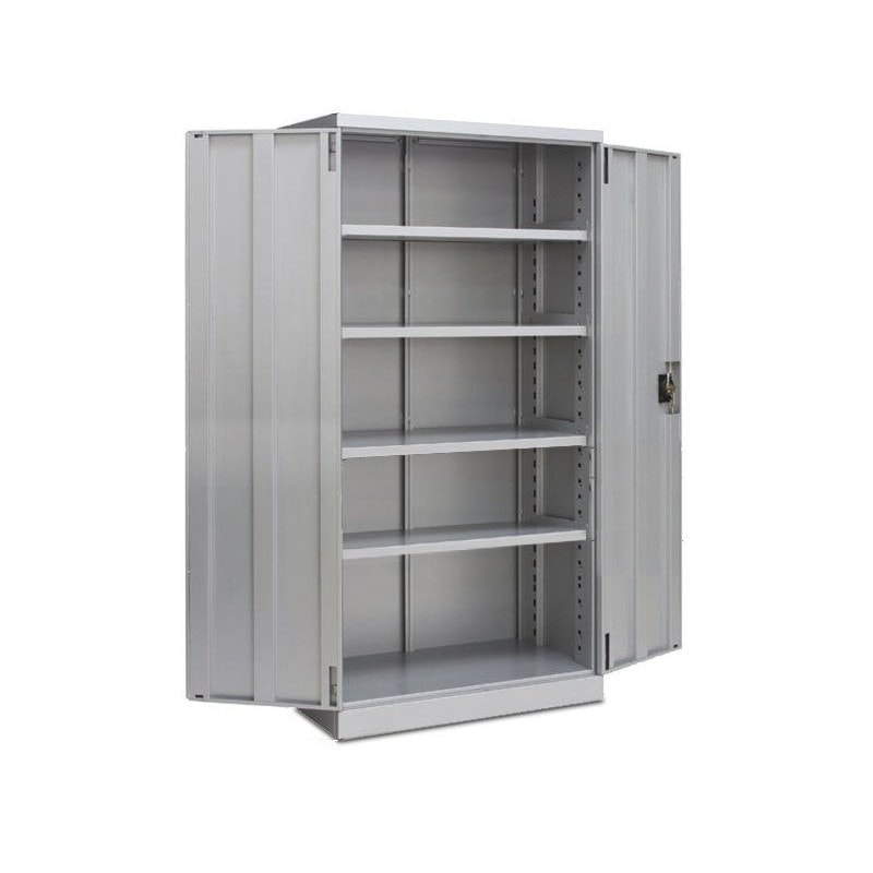 Armoire d'atelier Uniworks - Largeur 900 mm avec 4 tablettes - EAR904518 Armoire d'atelier Uniworks - Largeur 900 mm avec 4 tablettes - EAR904518