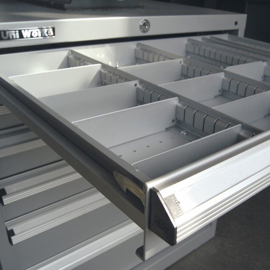 Caisson 5 tiroirs  Uniworks - L x H : 900 x 900