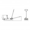 Dimensions cric de levage  Unicraft SRWH 3000 QL