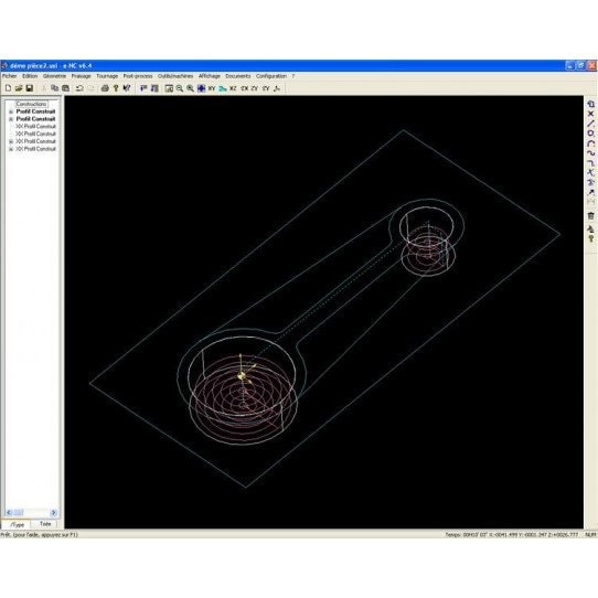 Logiciel e-NC Fraisage 2D