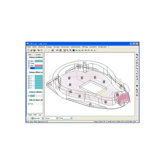 Logiciel e-NC Fraisage 2D