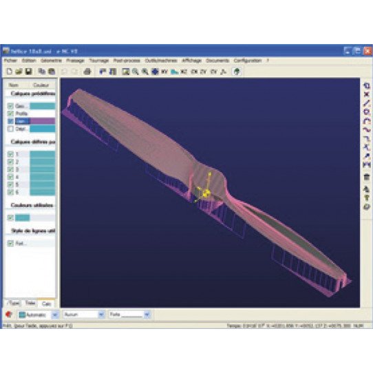 Logiciel e-NC Fraisage 2D